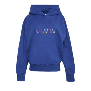 Saint Laurent Hoodie 'Blue/Multicolor'