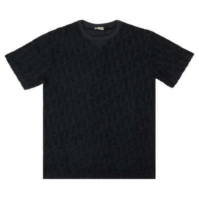 Dior Terry Oblique T-Shirt 'Black'