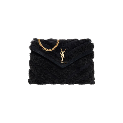 Saint Laurent Medium Loulou Shoulder Bag 'Black'