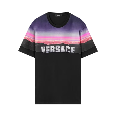 Versace Hills Print T-Shirt 'Black/Print'