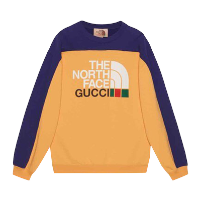 Gucci x The North Face Sweatshirt 'Yellow/Blue'