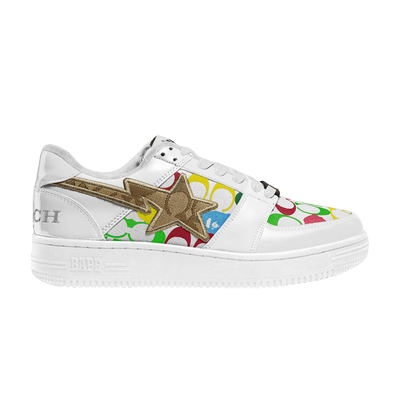 Coach x Bapesta Low 'White Multi Camo'