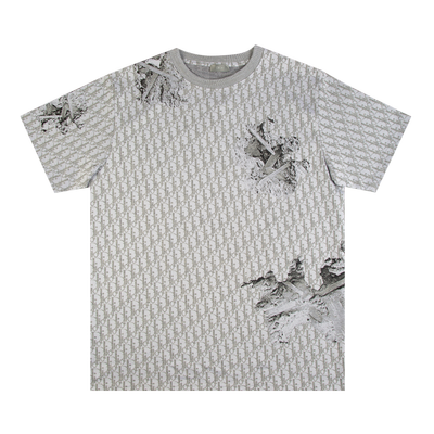 Dior x Daniel Arsham Eroded Oblique Jacquard T-Shirt 'Grey'