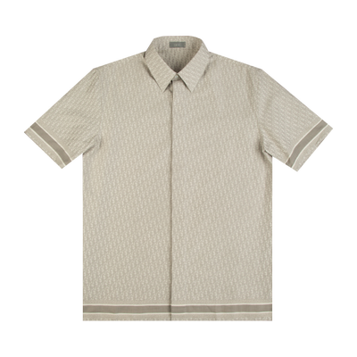 Dior x Daniel Arsham Poplin With Oblique Jacquard Shirt 'White'