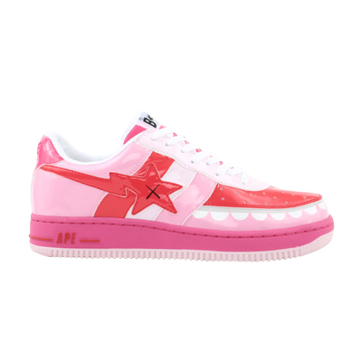 Kaws x Bapesta FS-029 Low 'Chompers - Pink'