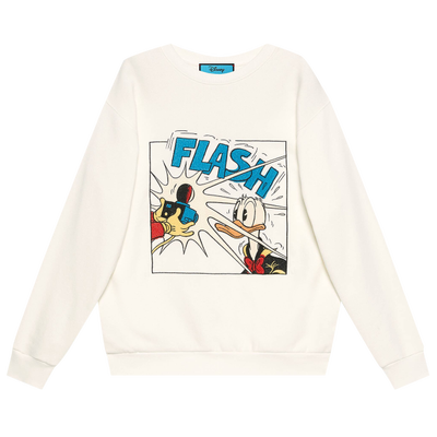 Gucci x Disney Donald Duck Cotton Sweatshirt 'White'