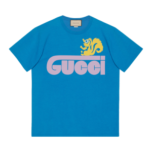 Gucci Retro Skunk Print T-Shirt 'Royal Blue'