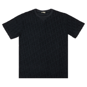 Dior Terry Oblique T-Shirt 'Black'