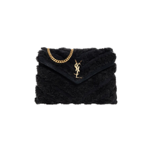 Saint Laurent Medium Loulou Shoulder Bag 'Black'