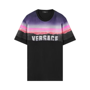 Versace Hills Print T-Shirt 'Black/Print'