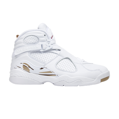 OVO x Air Jordan 8 Retro 'White'