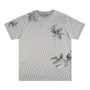 Dior x Daniel Arsham Eroded Oblique Jacquard T-Shirt 'Grey'