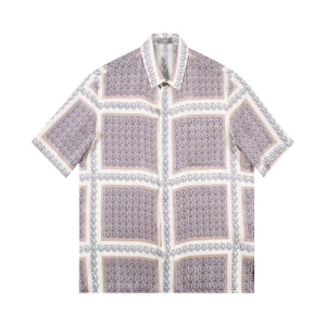 Dior Oblique Checks Printed Shirt 'Beige/Ivory'