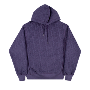 Dior Oblique French Terry Hoodie 'Purple'