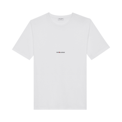 Saint Laurent Archive Logo Tee 'White'