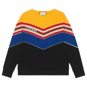 Gucci Chevron Stripe Sweatshirt 'Multicolor'