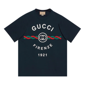 Gucci Firenze 1921 T-Shirt 'Dark Blue'