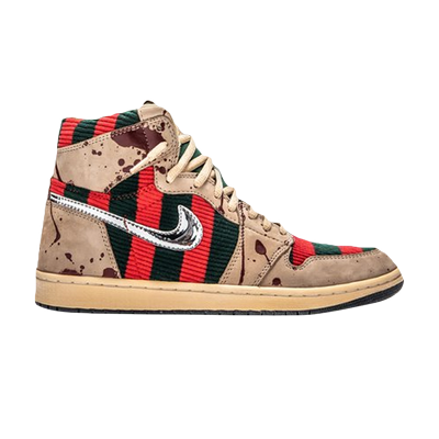 Shoe Surgeon x Air Jordan 1 High 'Freddy Krueger' Custom